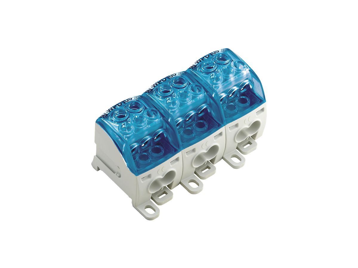 Verteilerblock Weidmüller 3×35/6×25+9×16 mm² blau