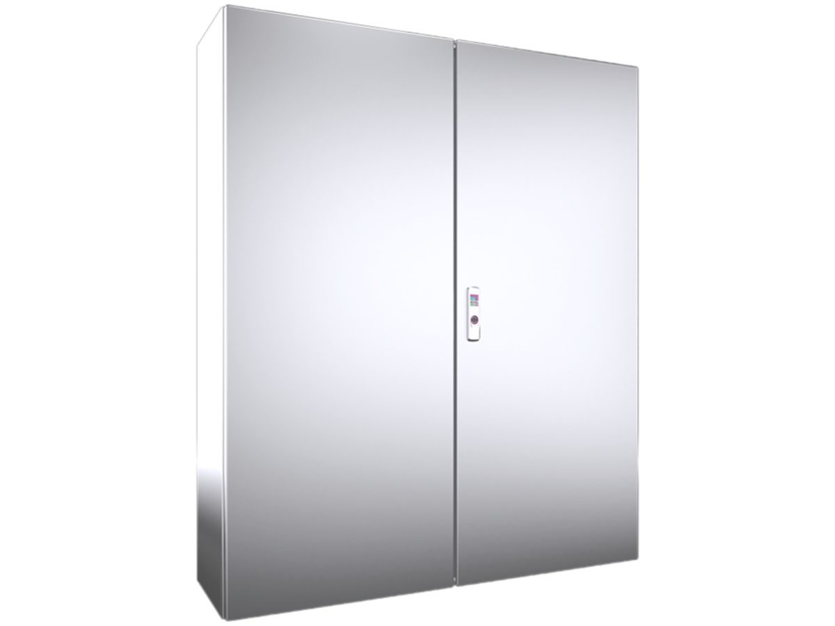 Kompakt-Schaltschrank Rittal AX, 2-türig, IP66, 1000×1200×300mm, Edelstahl V4A
