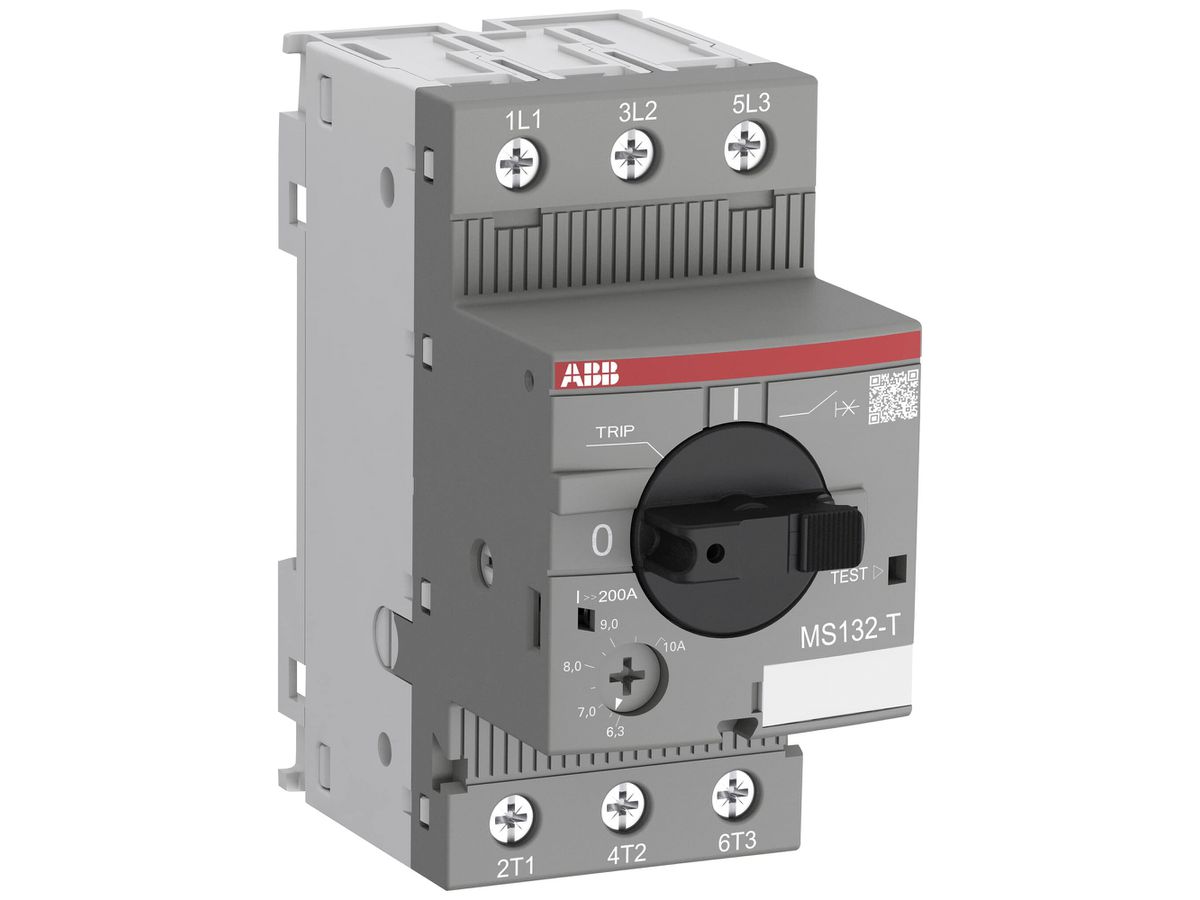 REG-Transformatorschutzschalter ABB MS132-2.5T 3P 1.6…2.5A Schraubanschluss