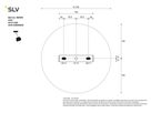 Befestigungsbügel SLV HIGHBAY Stahl 202.5×49.6×132mm schwarz