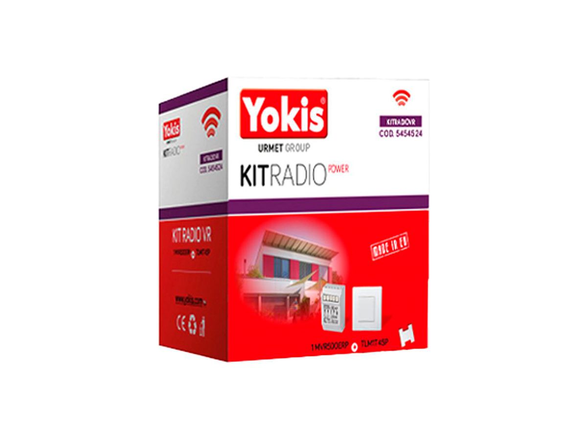 RF-Rolladenaktor-Set Yokis 1×TLM1T45P 1×MVR500ERP