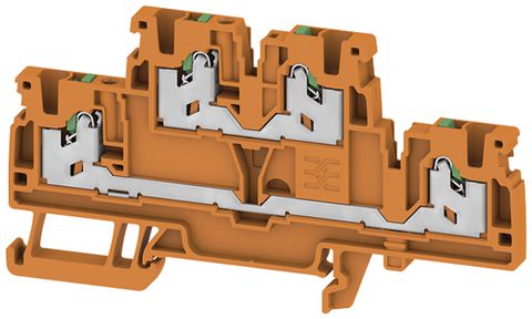 Durchgangs-Reihenklemmen, 2.5 mm²