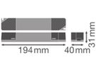 LED-Betriebsgerät LEDVANCE VALUE 60W 24V ON/OFF 194×40×31mm