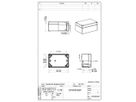 Apparategehäuse RW CUBO D 80×120×56 DPCP transparent, T DSHI 1H