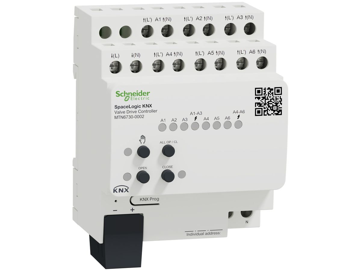 REG-KNX-Ventilantriebsaktor Schneider Electric SpaceLogic