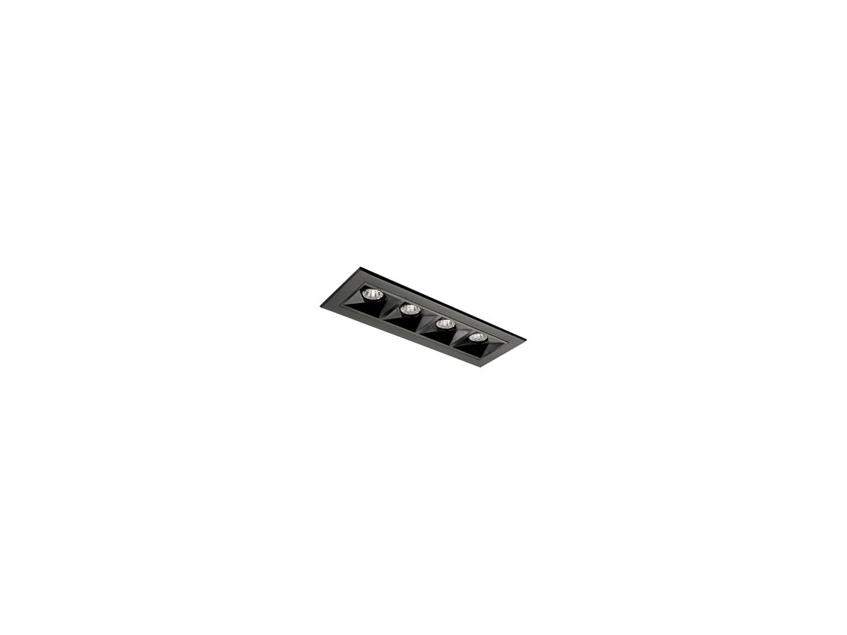 EB-LED-Deckenleuchte SG Inspire 8W 470lm 930 DALI 163×62mm schwarz