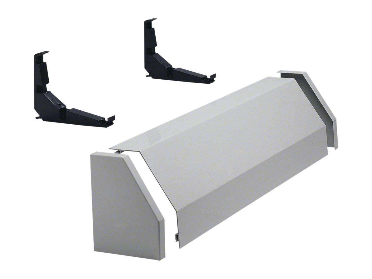 Rangierkanal Hager univers 4-feldig 1050mm grau
