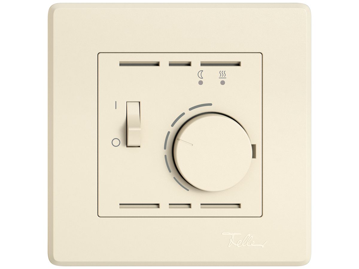 UP-Raumthermostat EDIZIO.liv SNAPFIX® m.Temperaturbegr.f.Bodenheizungen cr