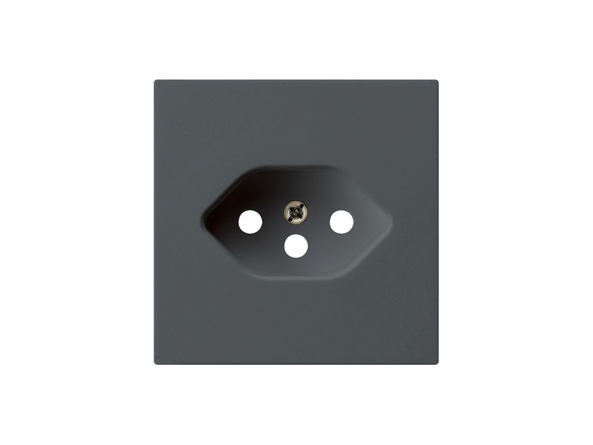 Frontplatte kallysto T13 anthrazit 60×60mm für Steckdose T13