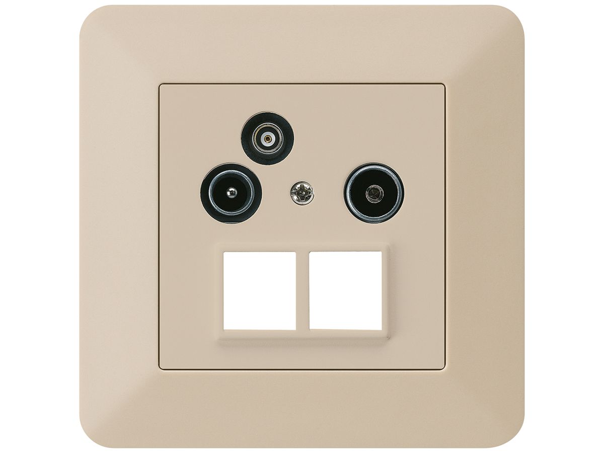 UP-Antennendose R/TV-Daten kallysto.trend HMS 2GHz 4dB beige