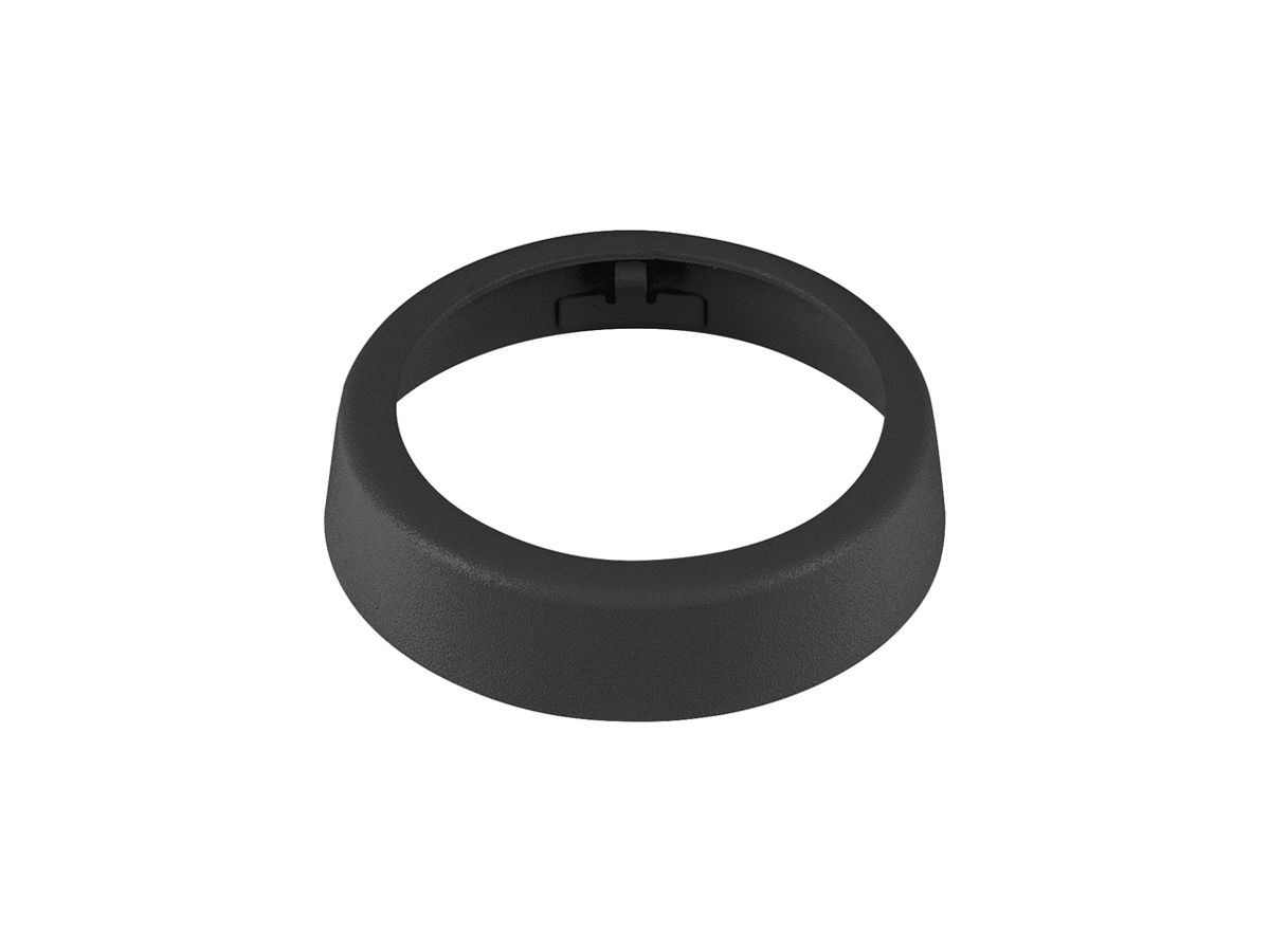 Zierring SLV LIGHT EYE 90 Stahl Ø59×14mm schwarz
