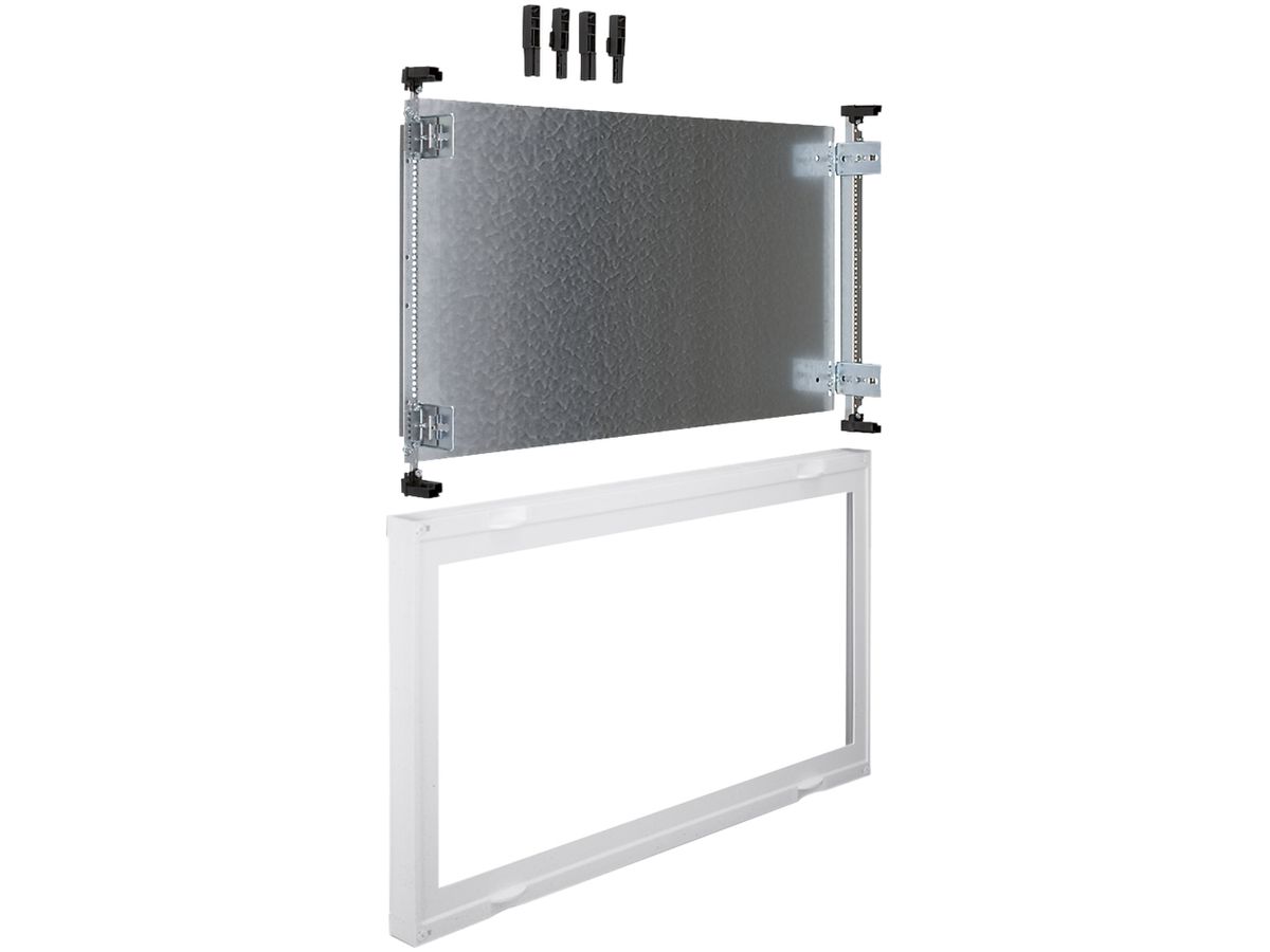 Baustein Hager univers N 450×750mm mit Montageplatte Sichtfenster