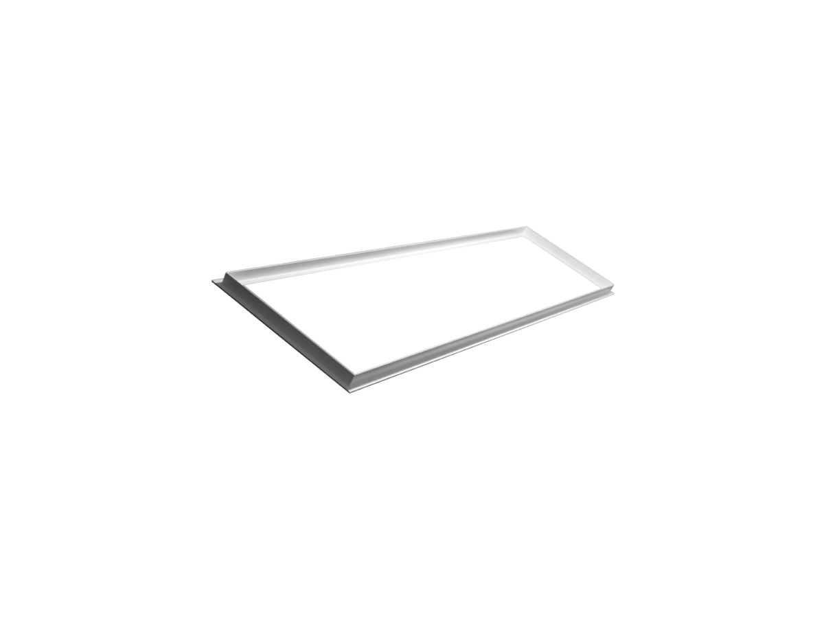 Einbaurahmen DOTLUX 1210×310×25mm, weiss, für LED-Panel 1195×295mm
