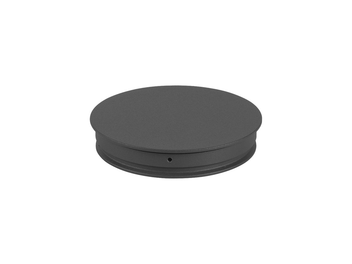 Schutzkappe SLV M-POL Aluminium Ø120×22mm anthrazit