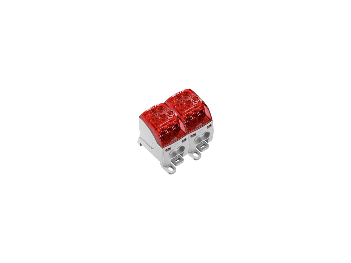 Verteilerblock WM WPD 205 1P 214A 2×Eing 10×Ausg 1.5…25mm² 1.5…35mm²