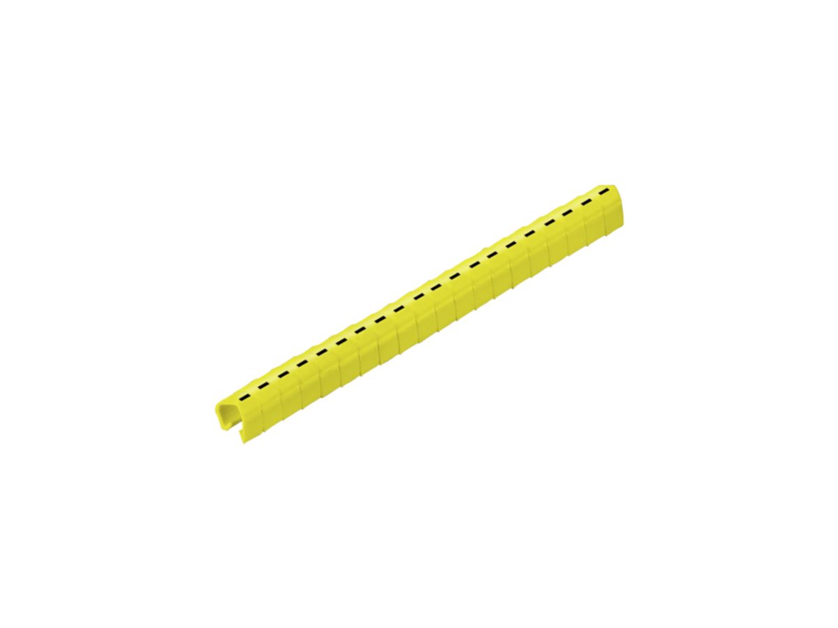 Leitermarkierer Weidmüller CLI C MP für Ø4…5mm 3×6mm Symbol: +, gelb