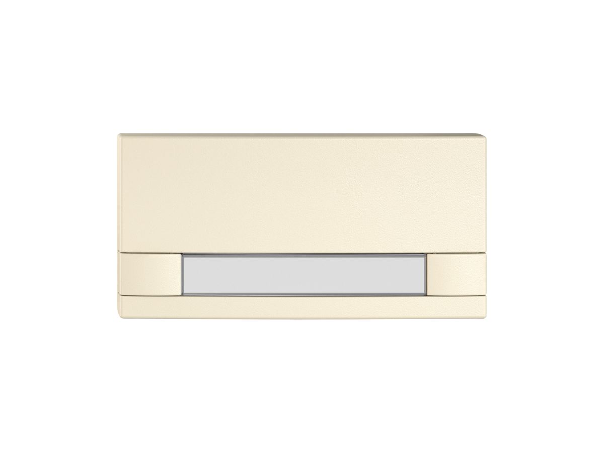 Taste 1/2 EDIZIO.liv SNAPFIX® f.KNX-&UNI o.LED m.Papier 2-Tastenbed.cr