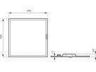 EB-LED-Deckenleuchte SlimBlend RC330V SEN 31.5W 4300lm 4000K 595×595mm weiss