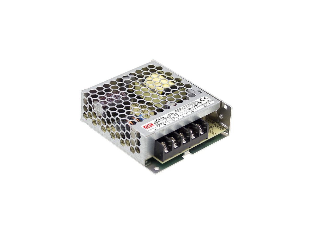 Netzgerät MEAN WELL LRS 85…264VAC 120…373VDC OUT:12V 4.2A 50.4W