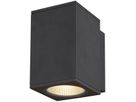 LED-Wandleuchte SLV ENOLA SQUARE M 10W 820lm 3000/4000K IP65 anthrazit