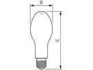 LED-Lampe Philips TrueForce Core E40 33.5W 6000lm 4000K mattiert 300°