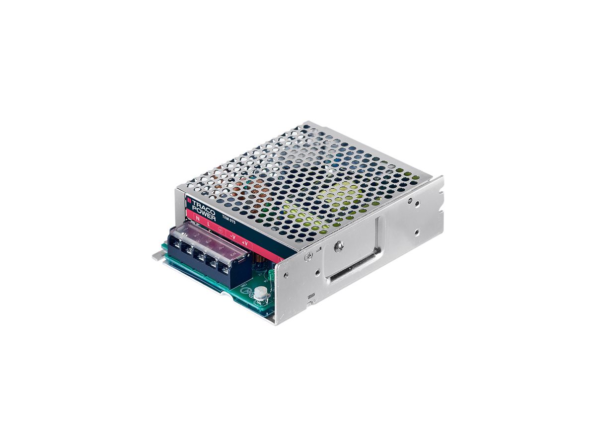 Netzteil Traco TXM 075-124, 75W 3.2A 24VDC 129×99×38mm