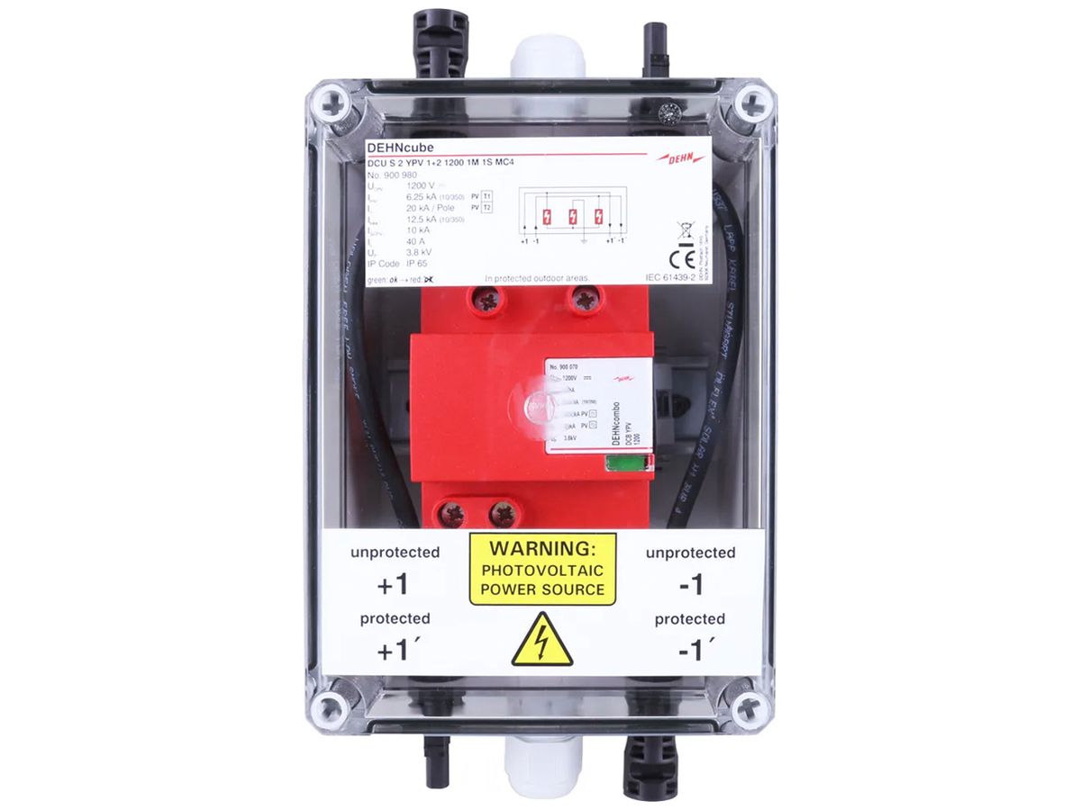 Generatoranschlusskasten DEHN SE DCU S 2 YPV 1+2 1200 1M 1S