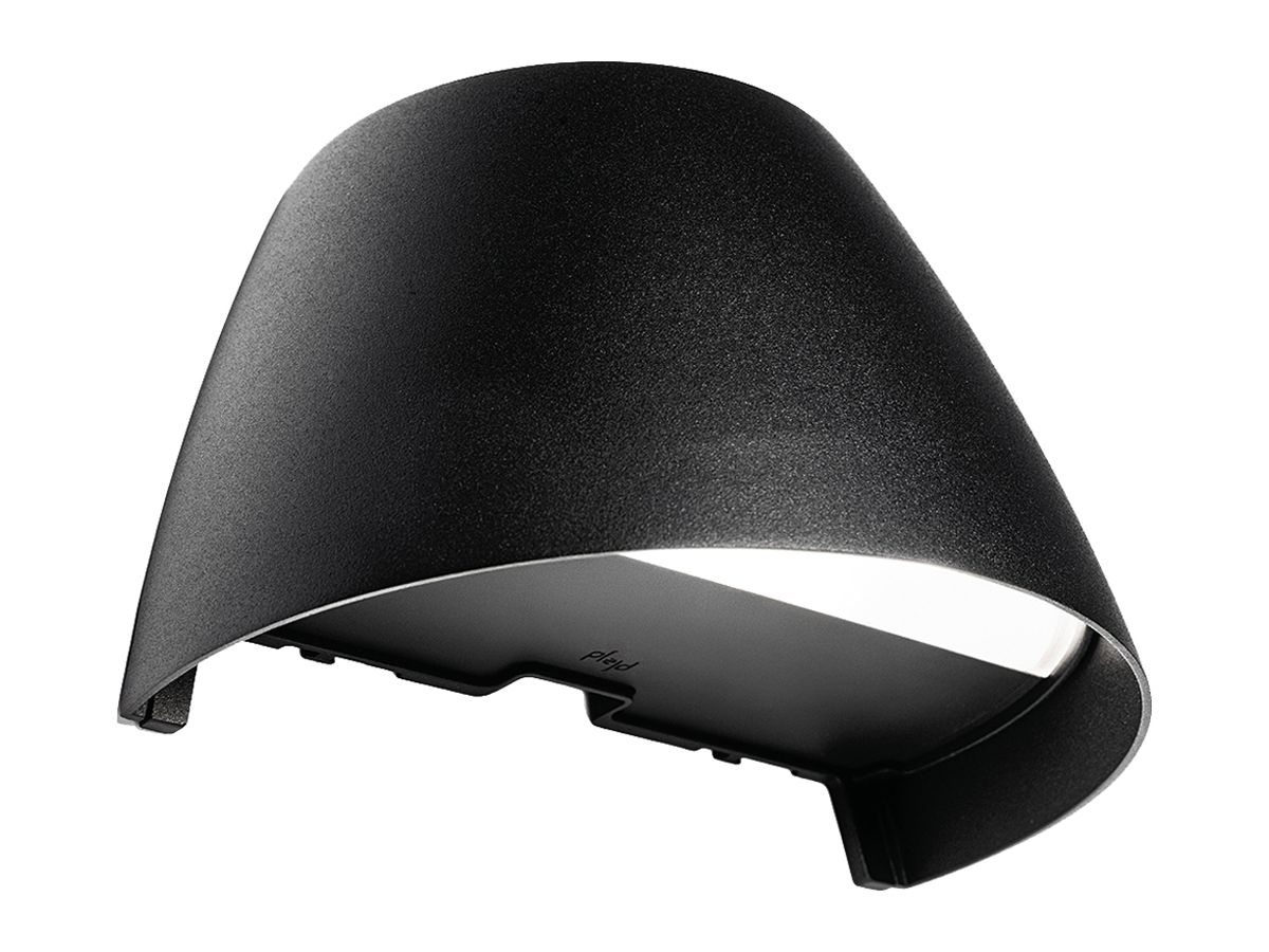 LED-Wandleuchte Plejd OUT-02-B 13W 2200…4000K IP44 DIM 143×232×143mm schwarz