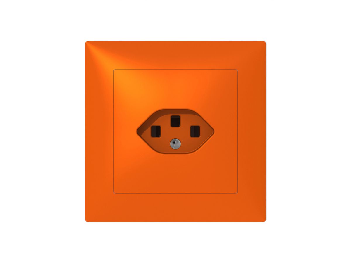 UP-Steckdose SIDUS 3×T23 orange