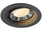 LED-Downlight SLV NUMINOS MOVE M 12W 1800lm 3000K MB DALI Ø120 sz/cr