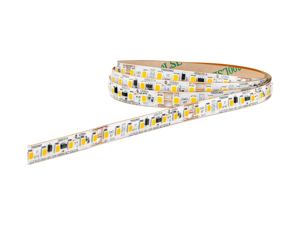 LED-Lichtband Tridonic LLE FLEX 45…51V 11W 1320lm 4000K 120° 10m
