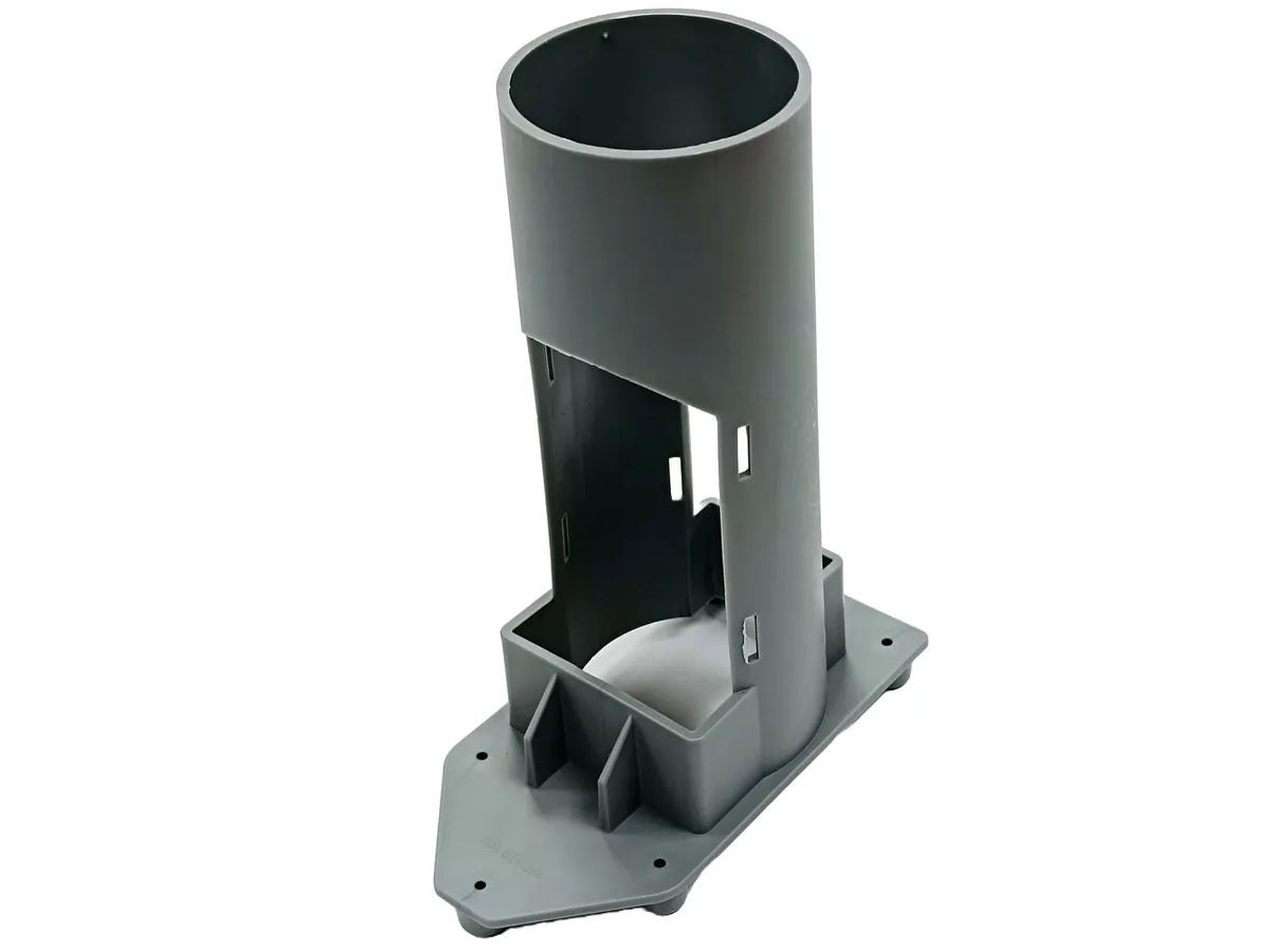 Rohrstütze ELBRO 4×M16/4×M20/2×M25 Rohr Ø63×195mm grau