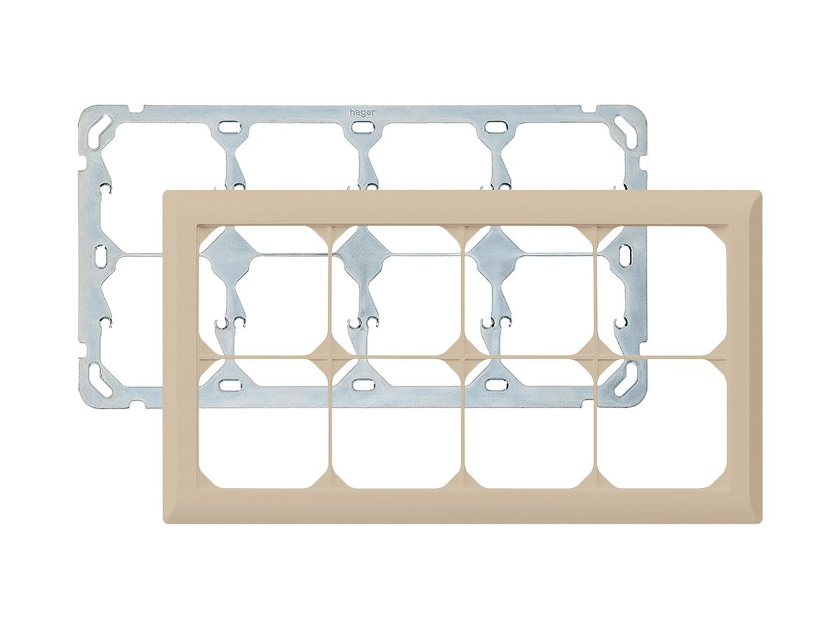 UP-Kopfzeile kallysto.line 2×4 beige horizontal