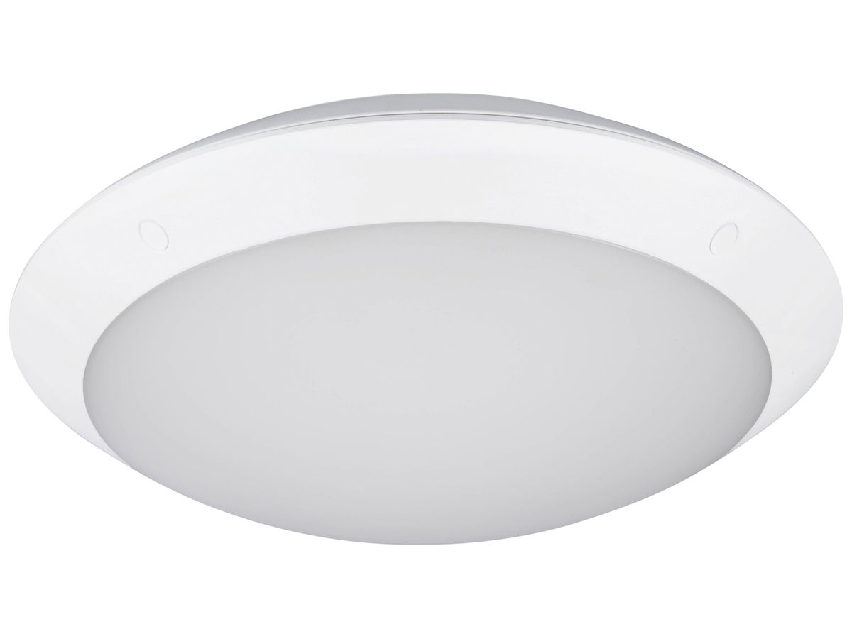 LED-Deckenleuchte Sylvania START HF SEN 14W 1450lm 830 IP66 DIM Ø350 weiss