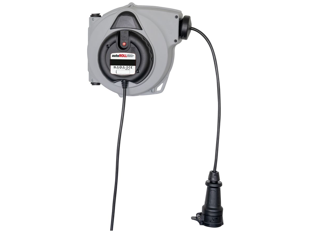 Automatik-Kabelaufroller autoROLL Classic 10m T13 IP55 3×1.5mm² IP24