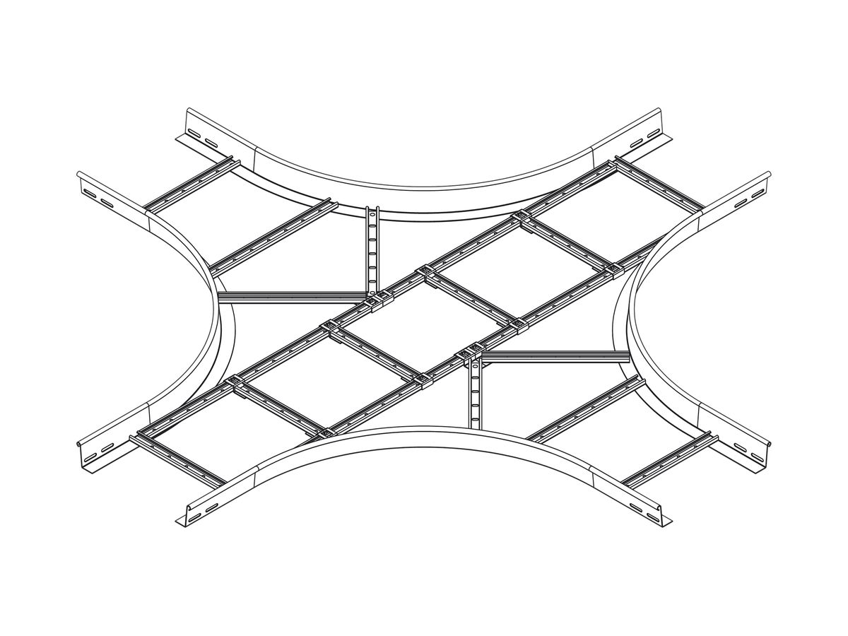 Kreuzstück Lanz 500×60mm verzinkt