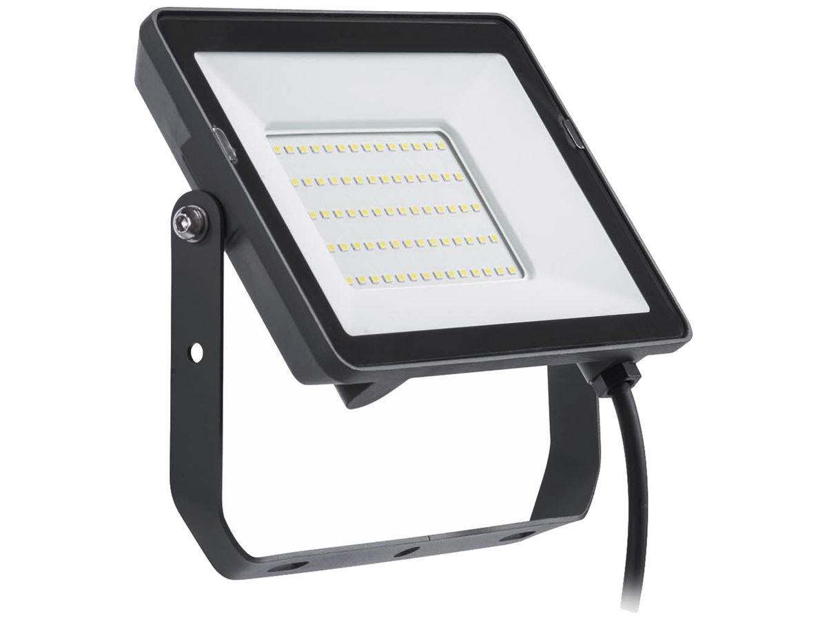LED-Strahler MAZDA BVP008 50W 4700lm 4000K IP65 110° 223×183mm schwarz