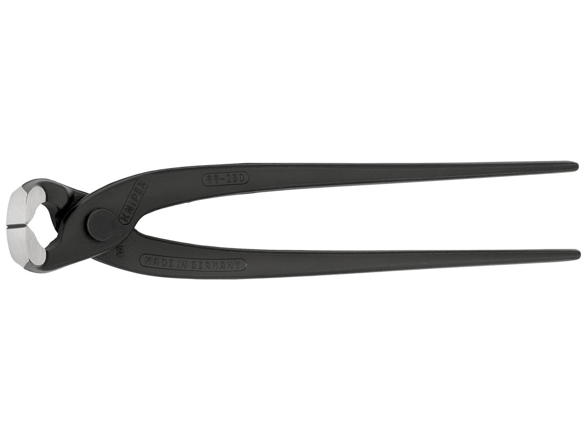Monierzange KNIPEX 280mm schwarz atramentiert