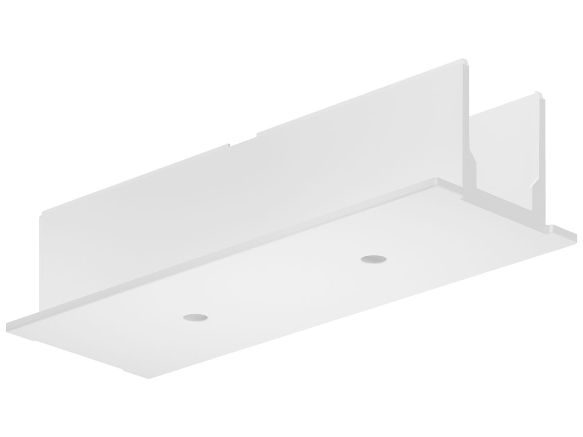 EB-Blindabdeckung Sylvania OneTrack Mitteleinspeiser Polycarbonat 148×52mm weiss