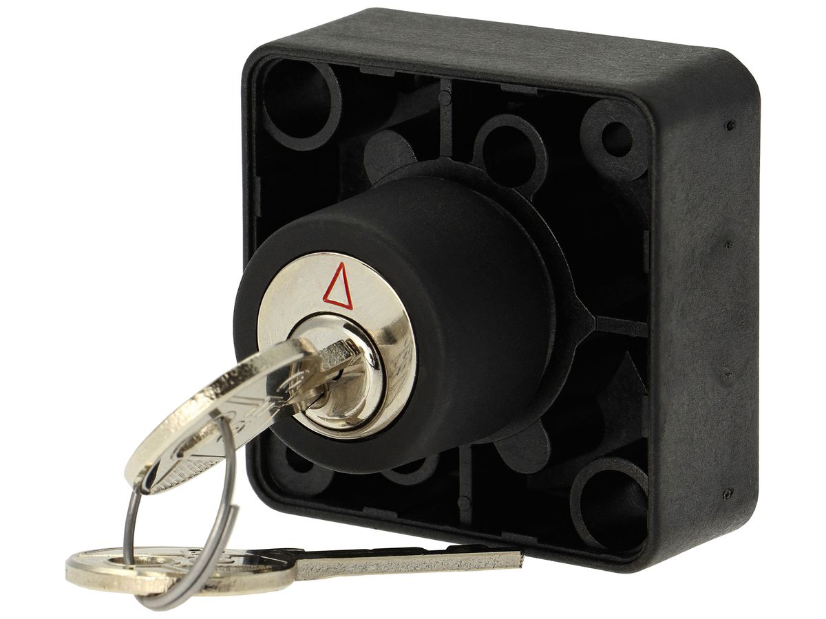 Schlüsselschaltervorsatz Eaton S-T0 Ø22.5mm Tastend IP53 78mm schwarz