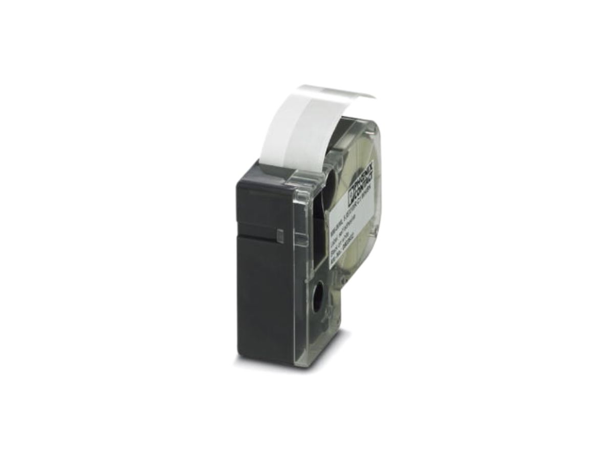 Endlos-Etikett für Kabelm.MM-WML 3, 10mm×8m weiss/sz für THERMOFOX