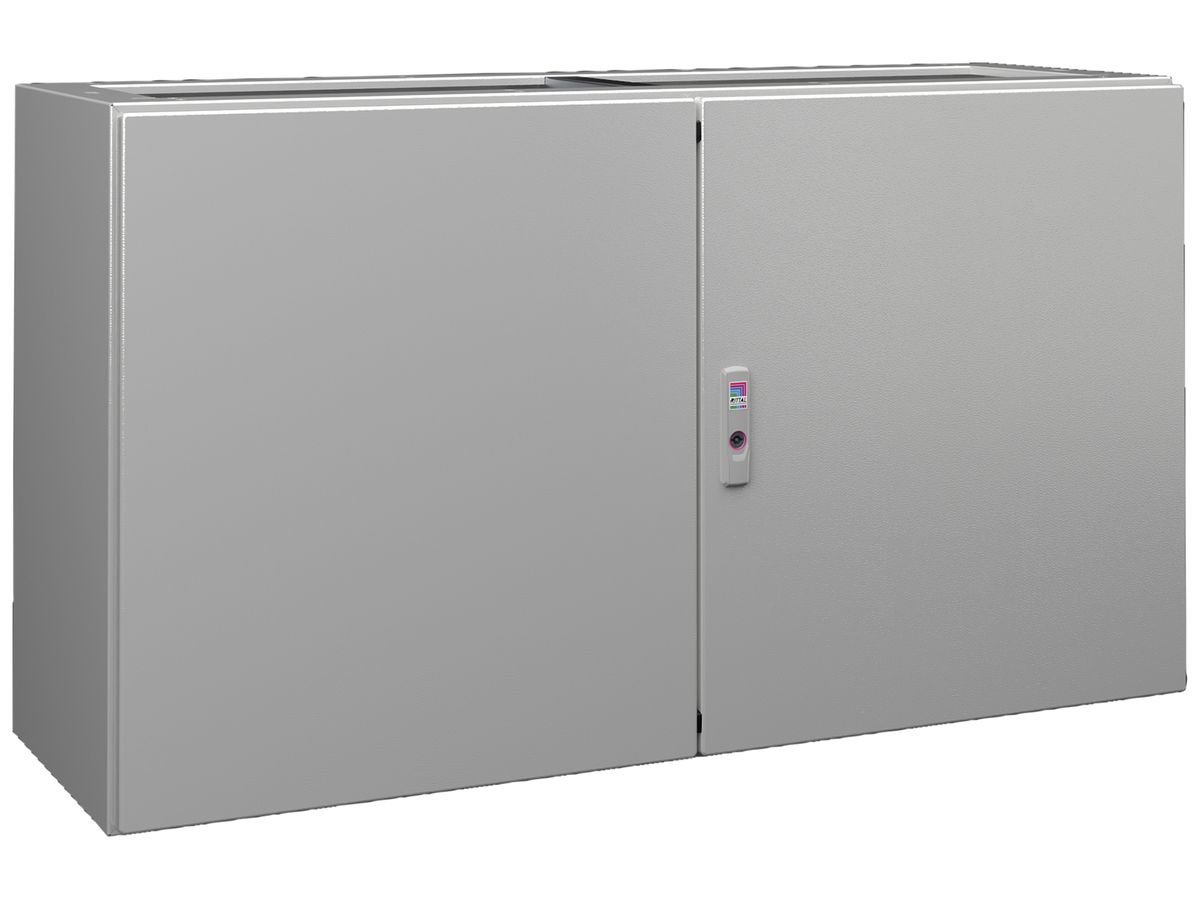 Unterteil Rittal TP 6702.600 1200×675×400mm 2-türig Stahl grau IP55