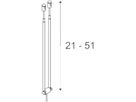 Strahler SLV TELESKOP für TENSEO, GX5.3 20W IP20 weiss