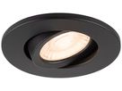 LED-Downlight SLV UNIVERSAL MOVE 5W 690lm 2700…6500K MB DIM Ø68 schwarz
