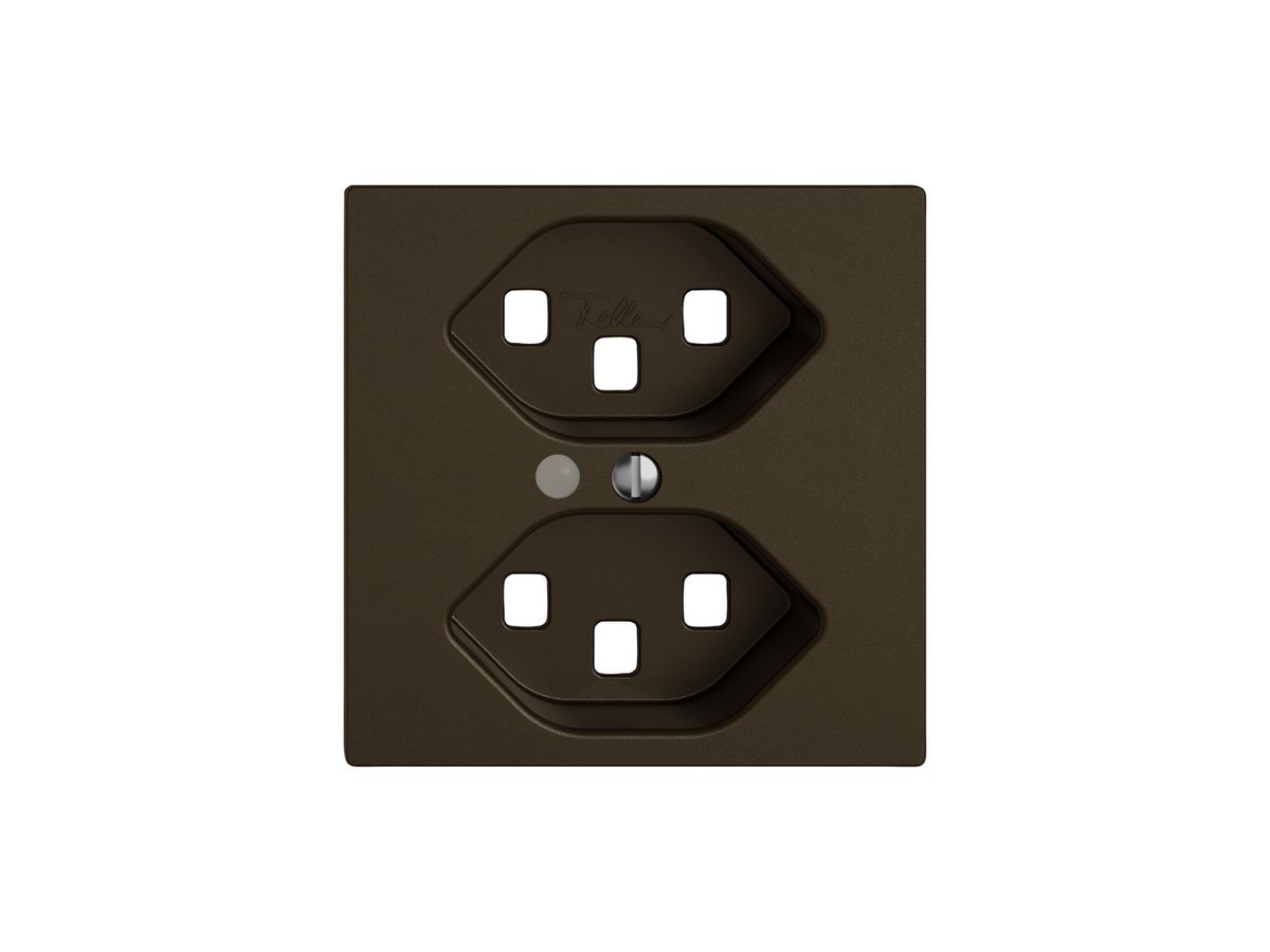 Montageset EDIZIO.liv SNAPFIX® für 2×T23 mit Frontlinse br