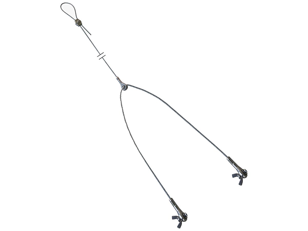 Fallschutzseil ESYLUX PNL für Deckeneinlegeleuchten