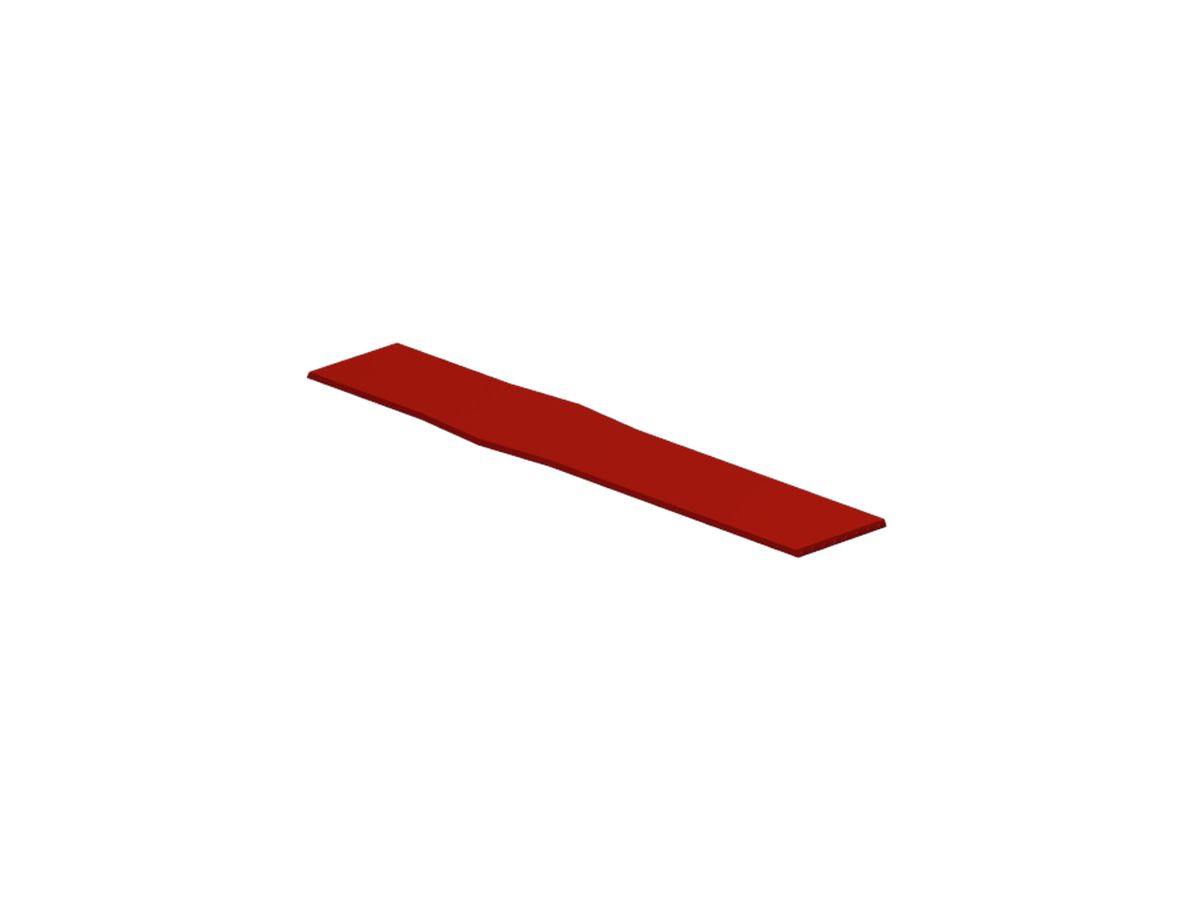 Einsteckschild Weidmüller TM MultiMark 23×4mm Polyester rot