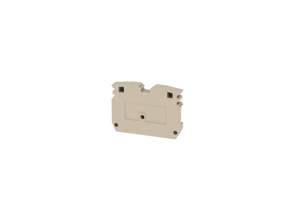 Abschlussplatte Weidmüller ZAP ZDUB 33×5mm beige