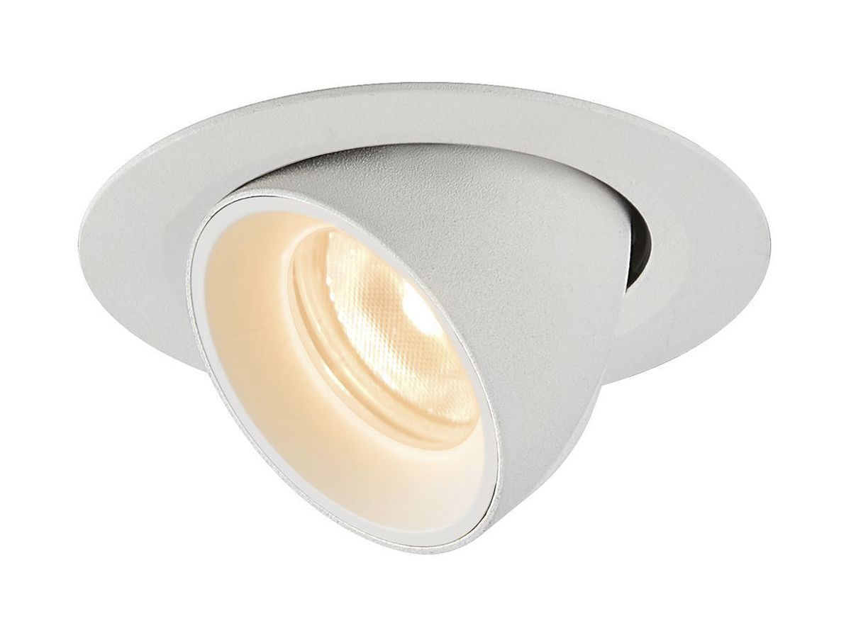 EB-LED-Downlight SLV NUMINOS GIMBLE XS, 7W 200mA 650lm 2700K 40° ws