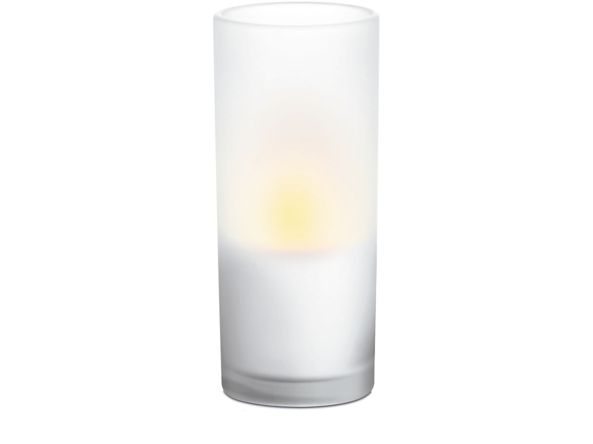 LED-Wachskerze Imageo Candle weiss